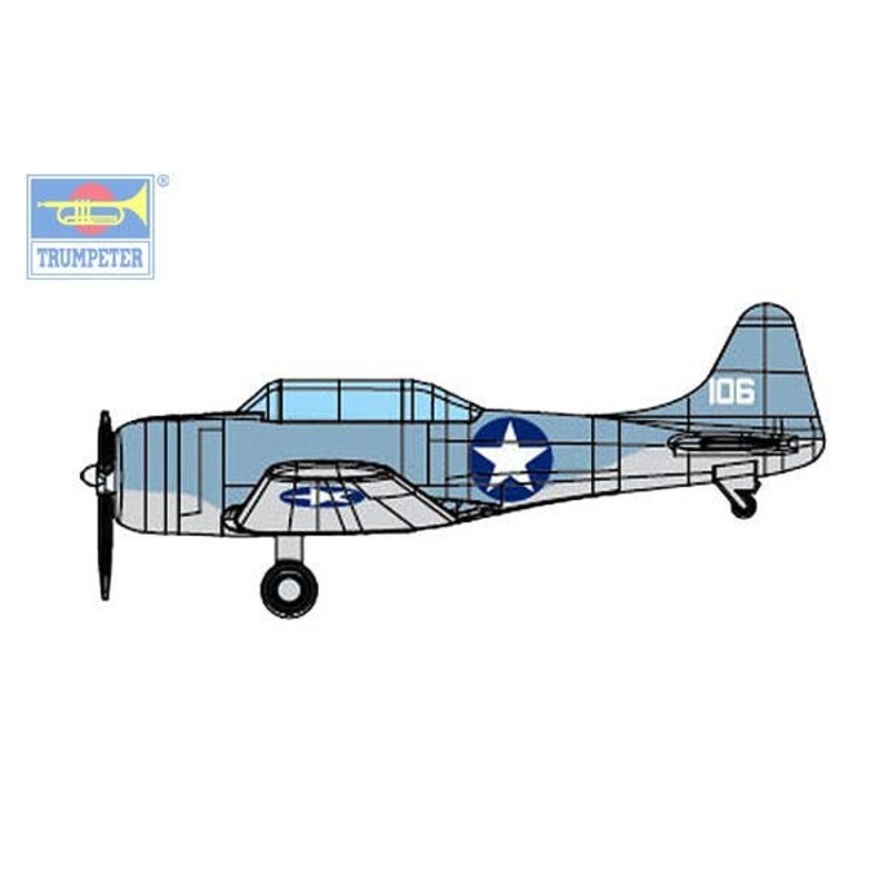 1/350 SBD-3 Dauntless (Prepainted)