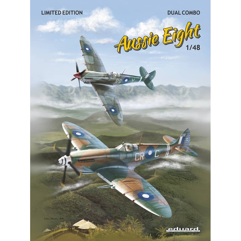 1/48 Aussie Eight Spitfire Mk.VIII RAAF Dual Combo Limited Edition
