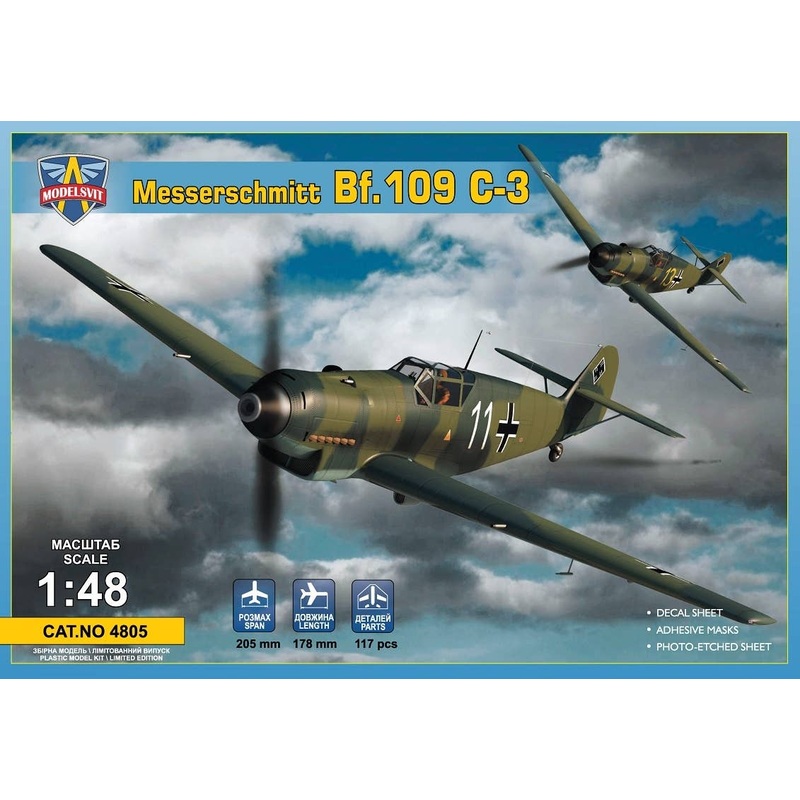 1/48 Bf109C-3