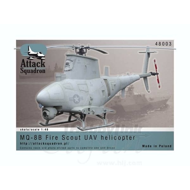 1/48 MQ-8B UAV Drone Helicopter (Full Kit)