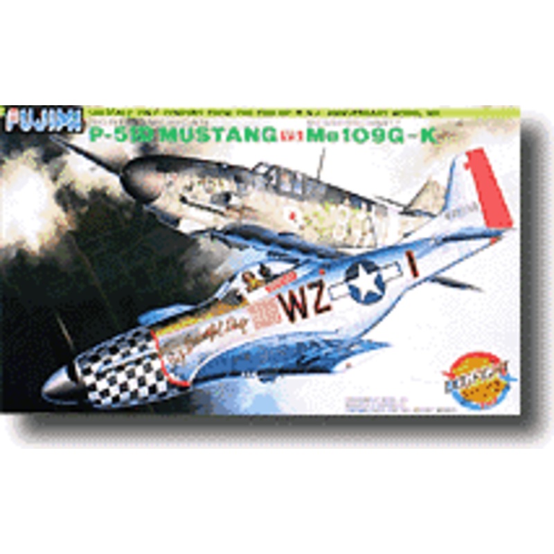 1/48 North American P-51D Mustang & Me190G-K