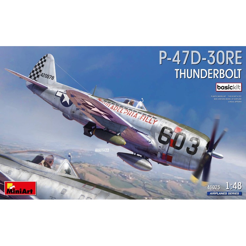 1/48 P-47D-30Re Thunderbolt Basic Kit
