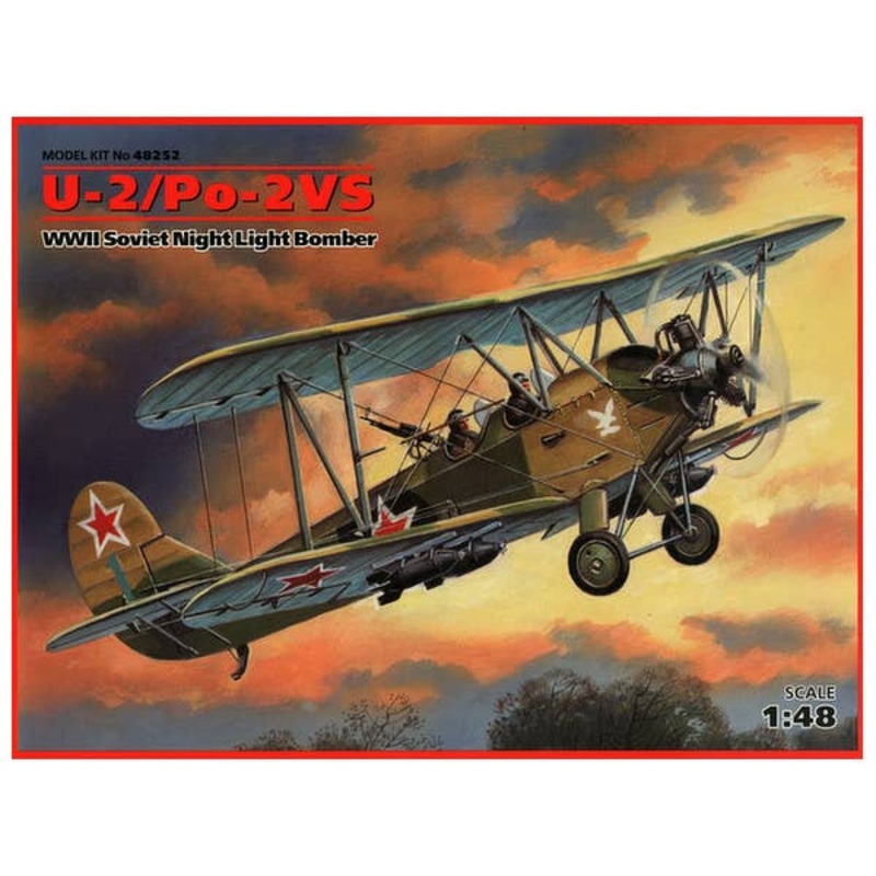 1/48 Polikarpov U-2/Po-2VS WWII Soviet Night Light Bomber