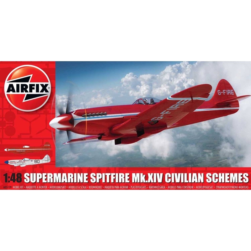 1/48 Supermarine Spitfire Mk.X IV -- Civilian Paint