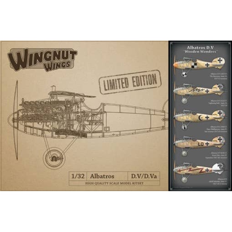 1/32 Albatros D.V Wooden Wonders