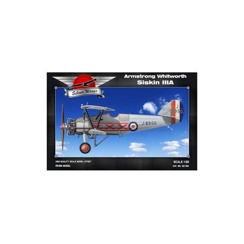 1/32 Armstrong Whitworth Siskin IIIA (Resin Kit)