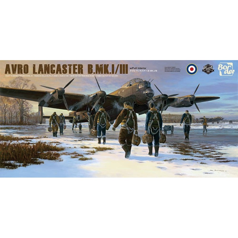 1/32 Avro Lancaster B.MK I/III Full Interior