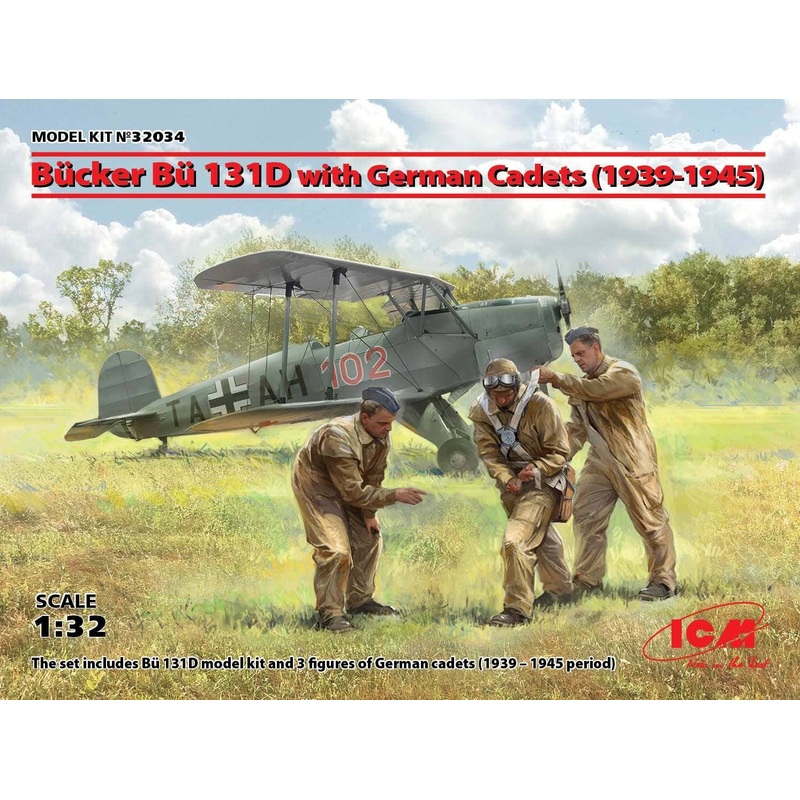 1/32 Bucker Bu 131D with German Cadets (1939-1945)