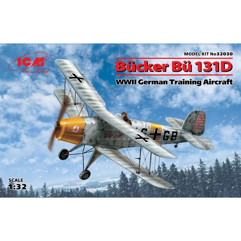 1/32 Bucker Bu131D German Training Aircraft