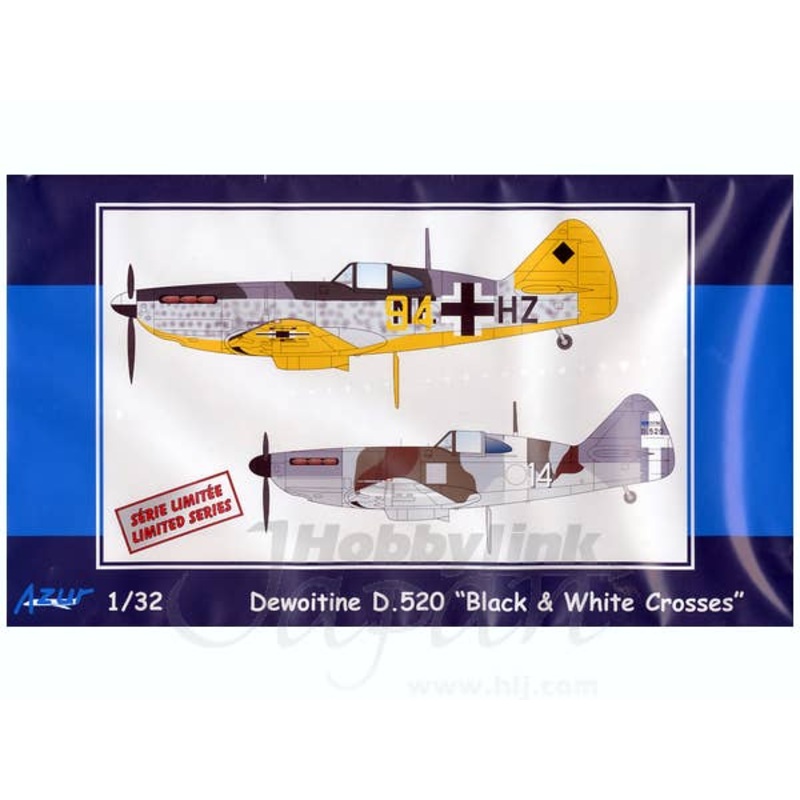1/32 Dewoitine D.520 (Black and White)
