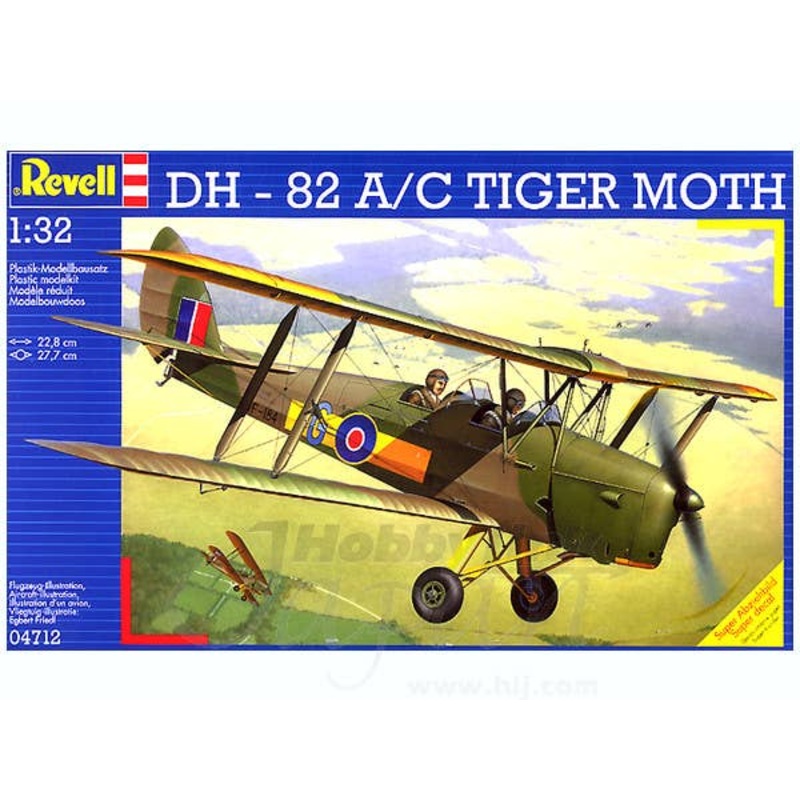 1/32 DH-82 A/C Tiger Moth