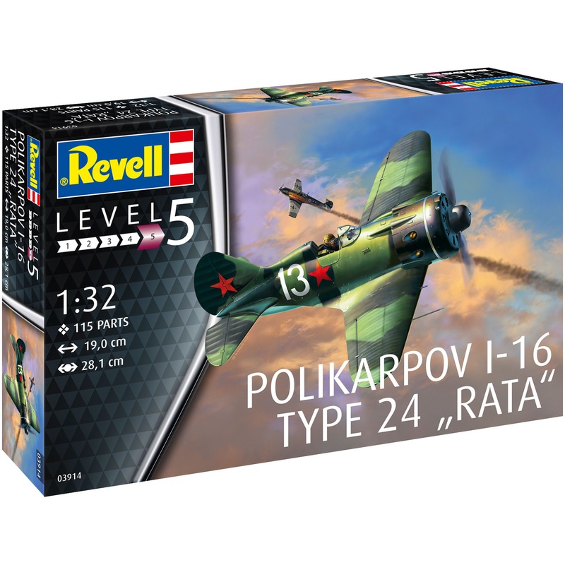 1/32 Polikarpov I-16 Rata