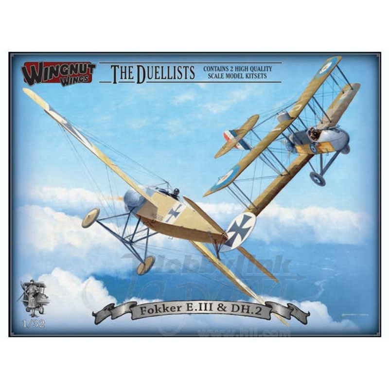 1/32 The Duellists: Fokker E.III & DH.2