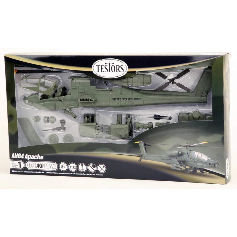 1/32 U.S. Army Attack Helicopter AH-64 Apache