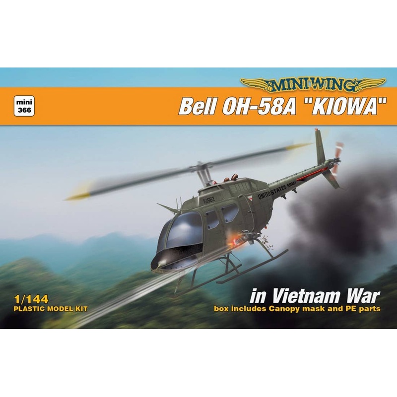 1/144 Bell OH-58A Kiowa In Vietnam War