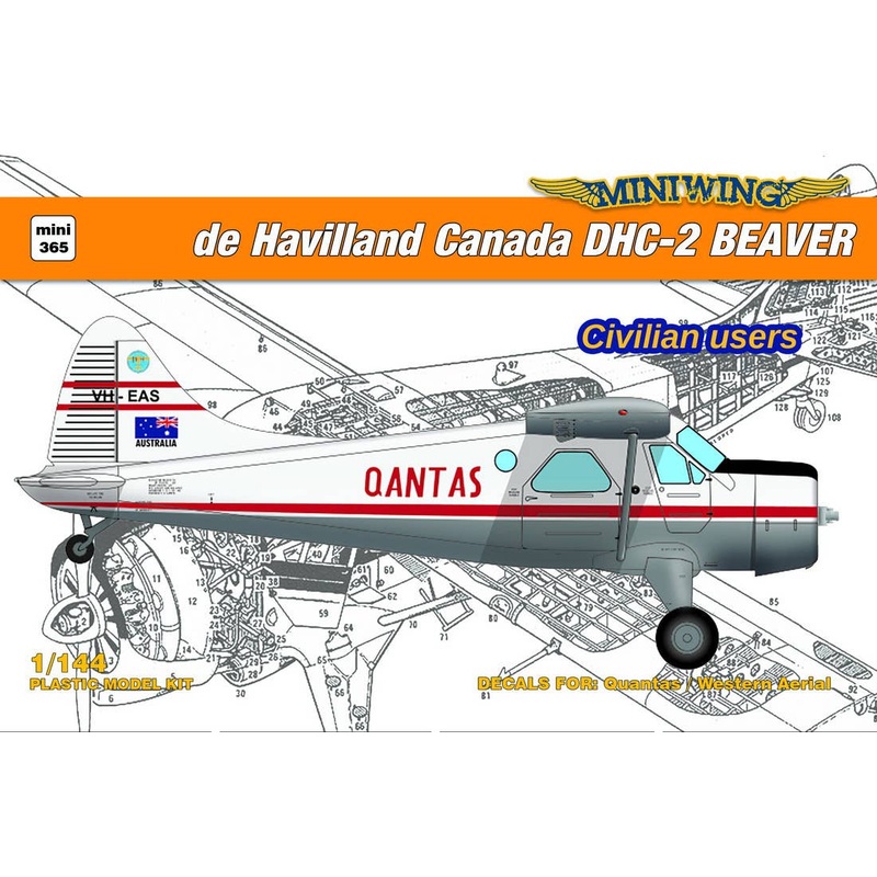 1/144 DHC-2 Beaver (Civilian users)