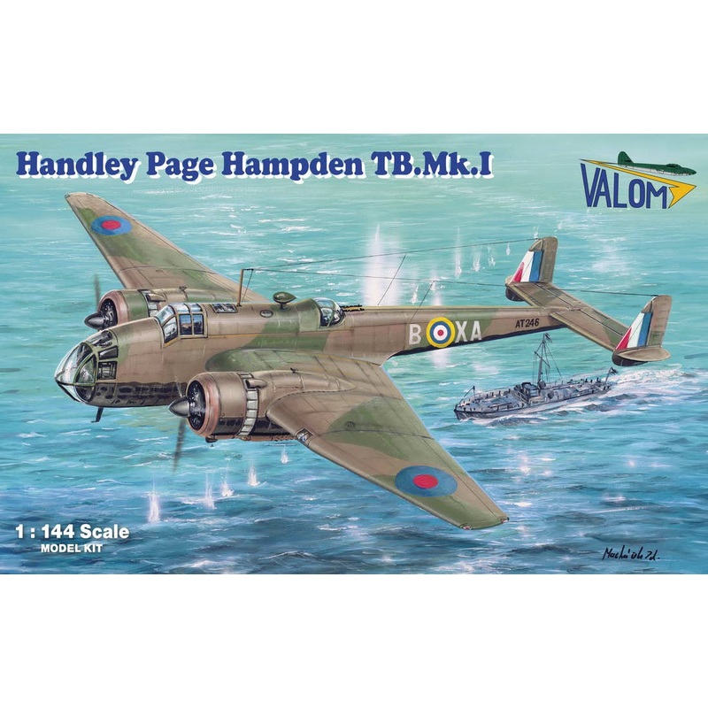 1/144 H.P. Hampden TB Mk.I