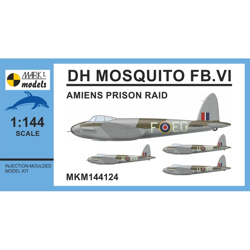 1/144 Mosquito FB.VI Amiens Prison Raid