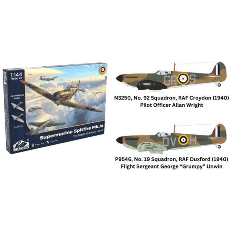 1/144 Supermarine Spitfire Mk.Ia The Battle of Britain 1940