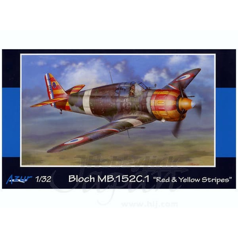 1/32 Bloch MB 152C.1 Red & Yellow Stripes