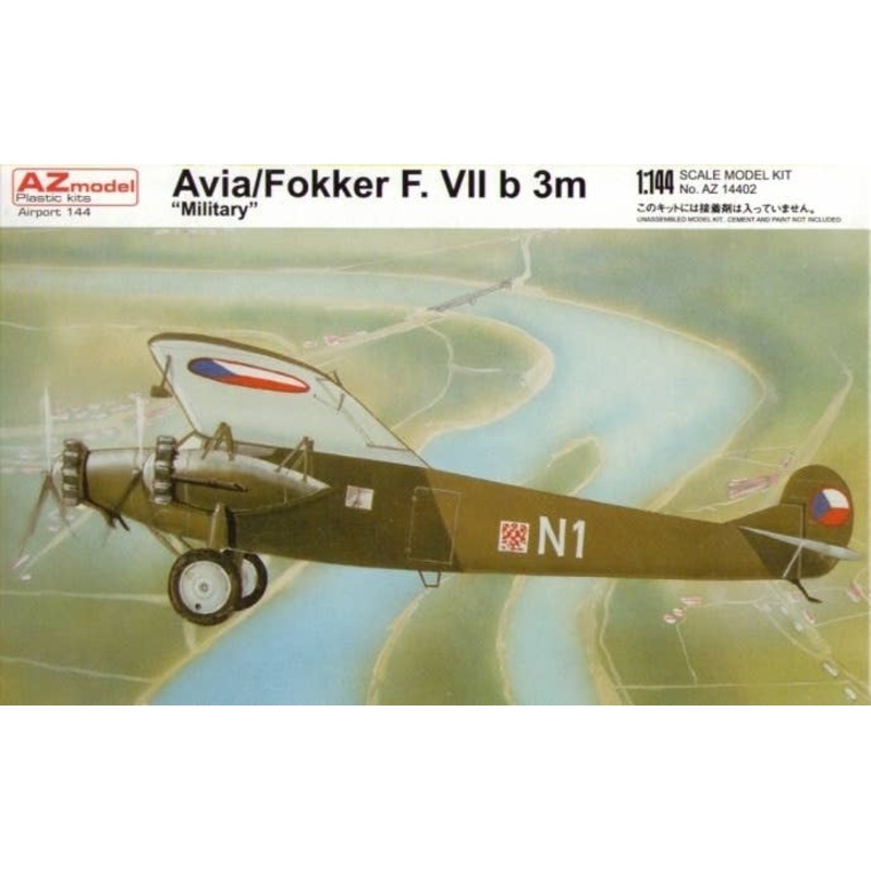 1/144 Avia/Fokker F.VIIb 3m "Military"