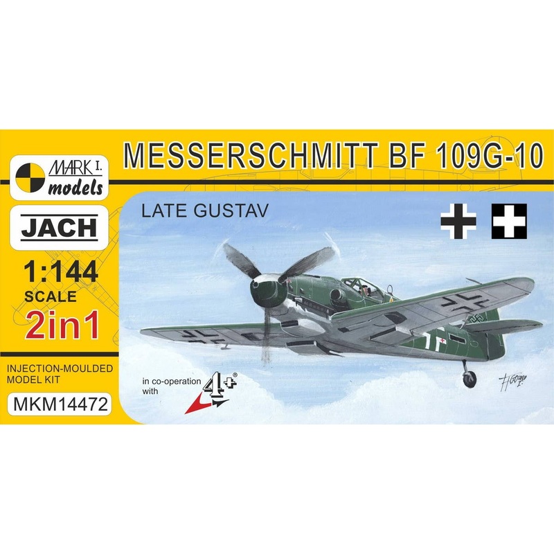 1/144 Bf 109G-10 Late Gustav (2 in 1)