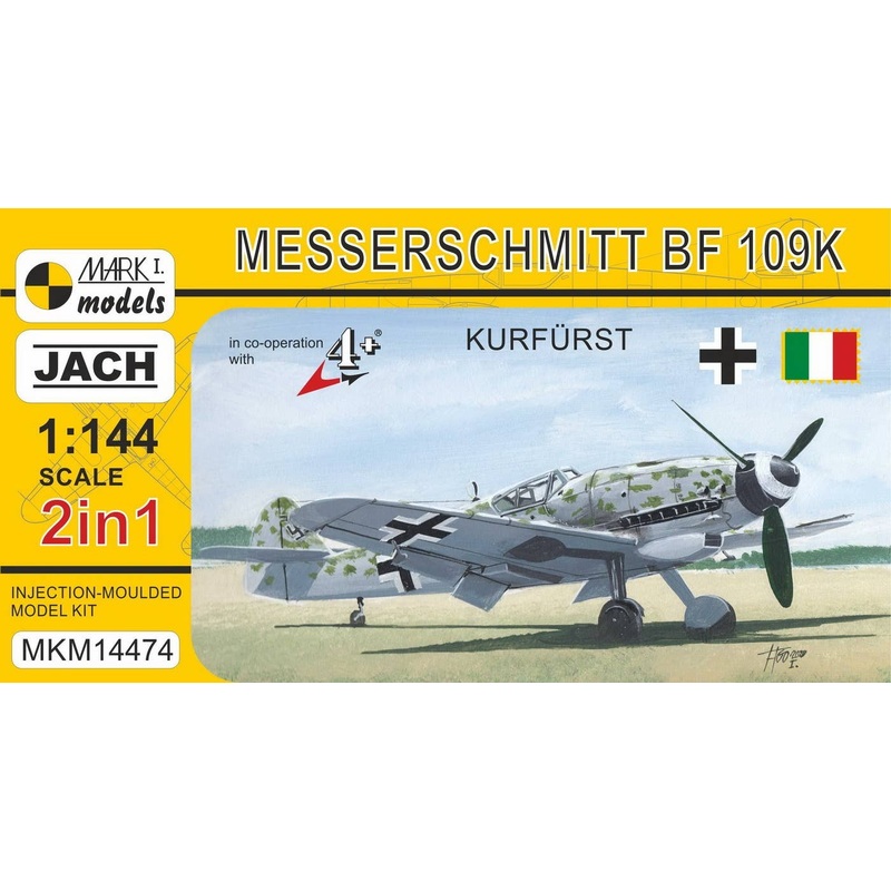 1/144 Bf 109K-4 Kurfurst (2 in 1)