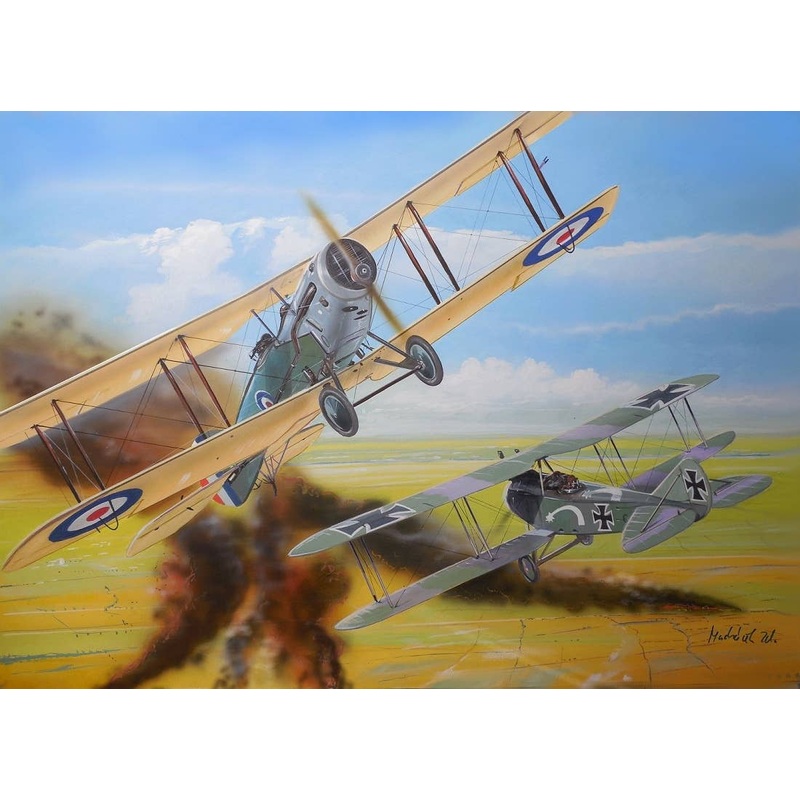 1/144 Bristol F2B vs. Rumpler C.IV (2+2 in 1)