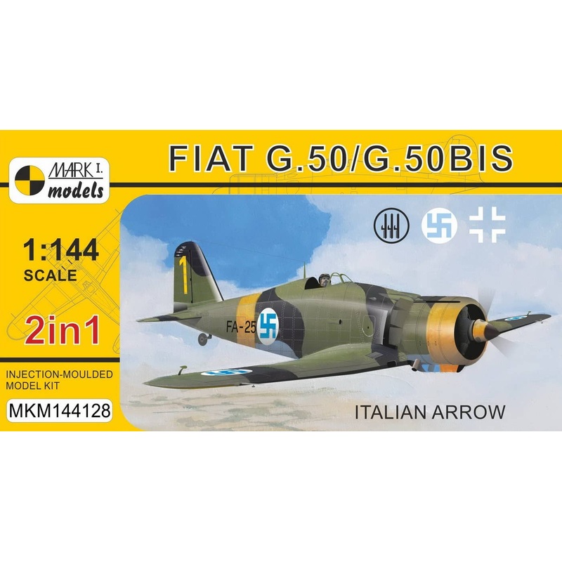 1/144 Fiat G.50/50bis "Italian Arrow" (2in1)