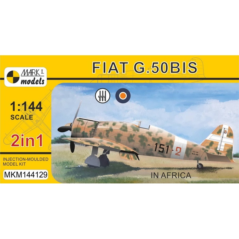 1/144 Fiat G.50bis "In Africa" (2in1)