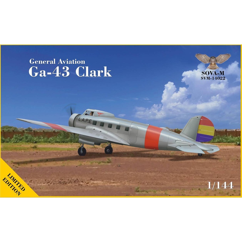 1/144 GA-43 Clark Passenger Aircraft (L.A.P.E. Airline)