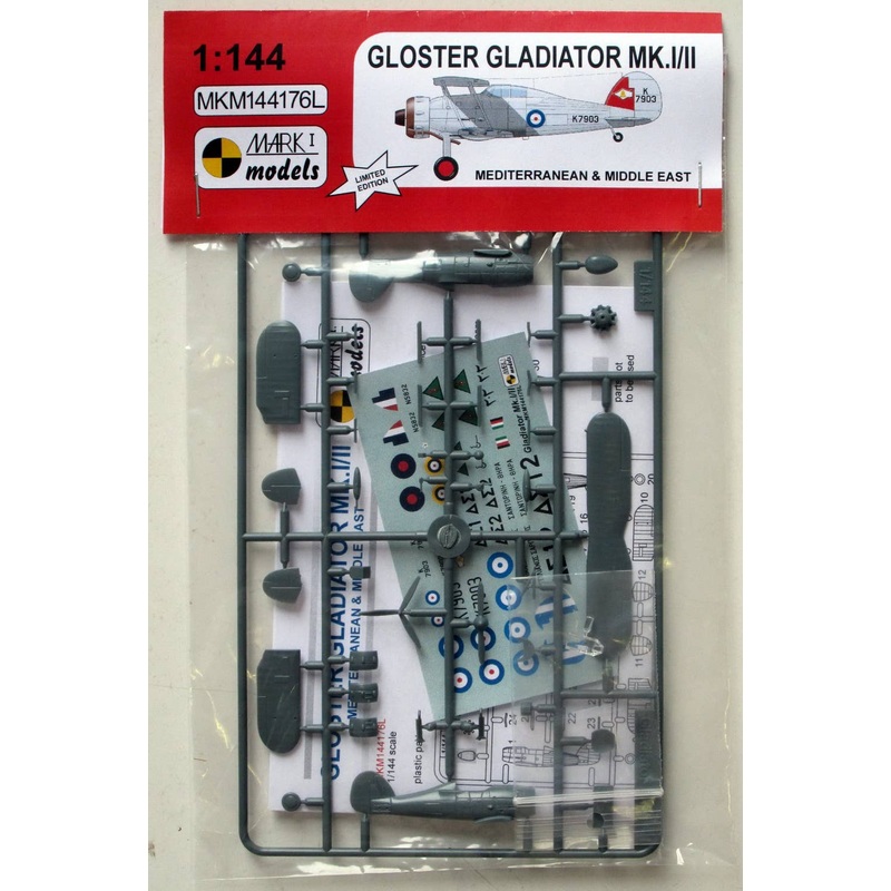 1/144 Gladiator Mk.I/II Mediterranean & Middle East