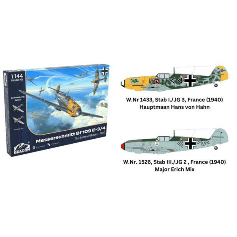 1/144 Messerschmitt Bf109E-3/4 The Battle of Britain 1940