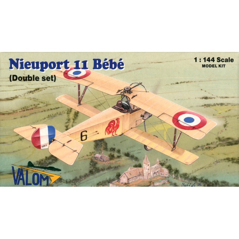 1/144 Nieuport 11 "Bebe" (Double Set)