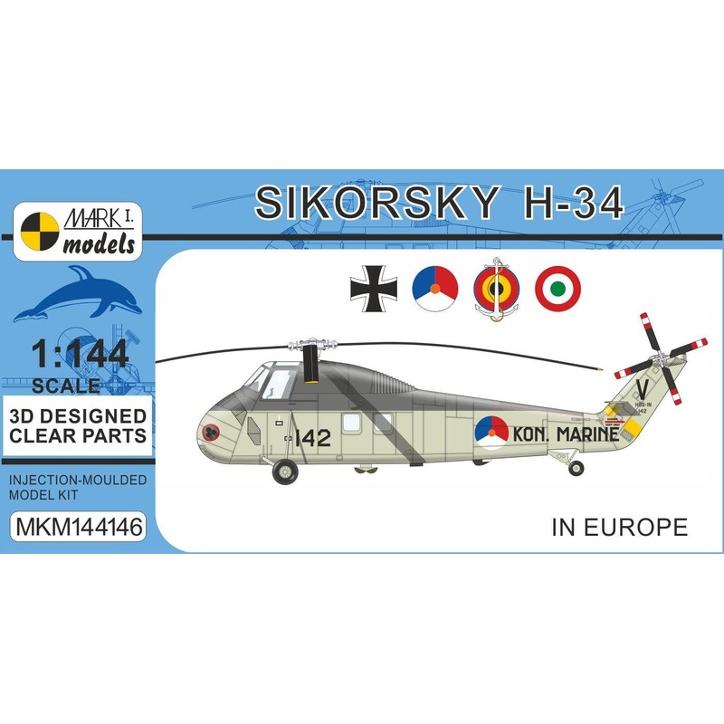 1/144 Sikorsky H-34 In Europe