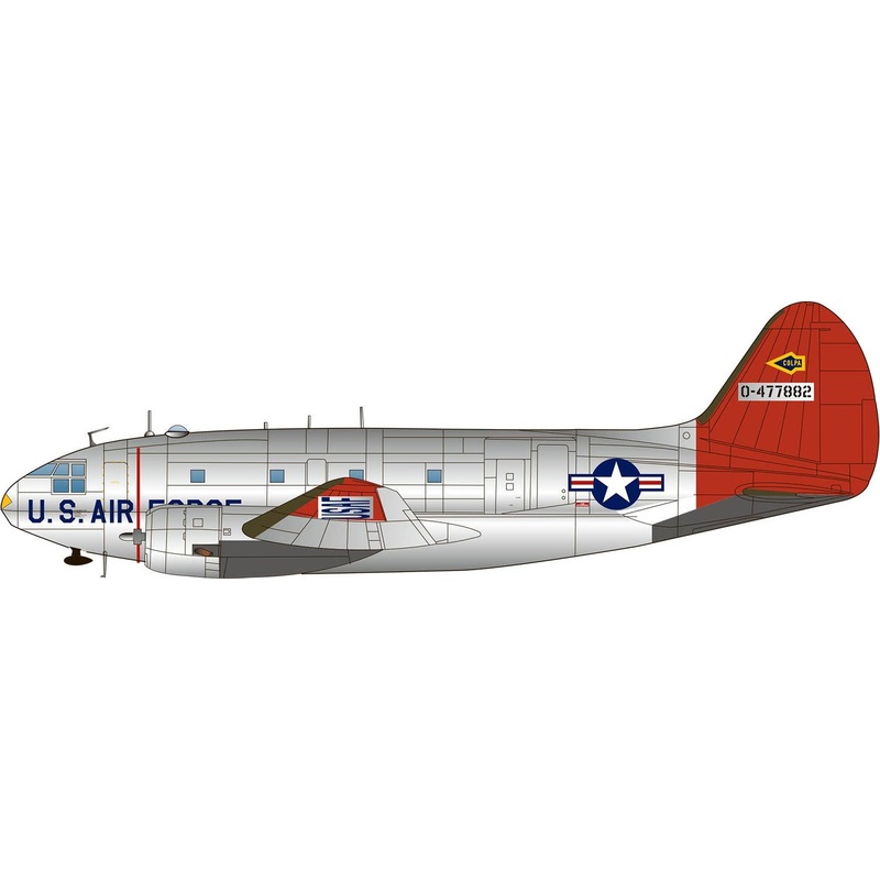 1/144 US Air Force Transport Aircraft C-46D Command US Air Force / Air National Guard