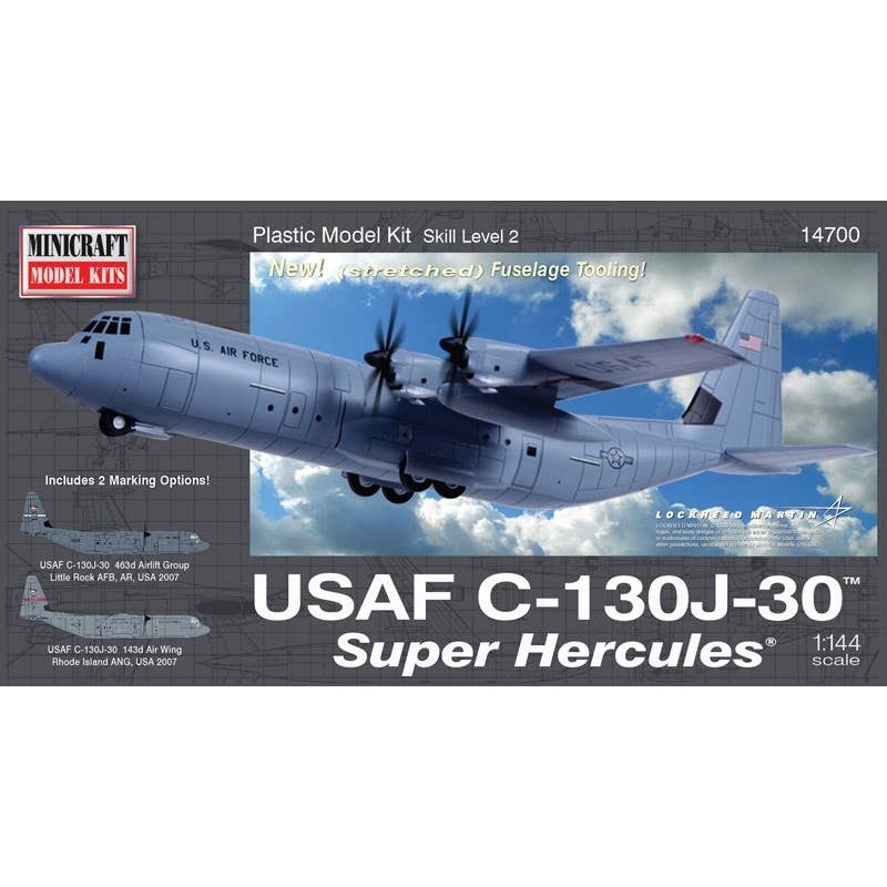 1/144 USAF C-130J-30 Super Hercules