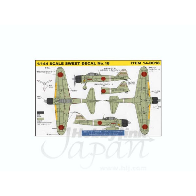 1/144 Zero Fighter A6M2b Zuikaku Fighter Group