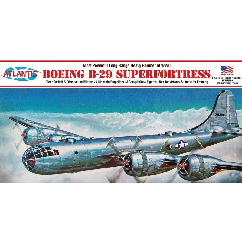 1/120 B-29 Super Fortress w / Swivel Stand