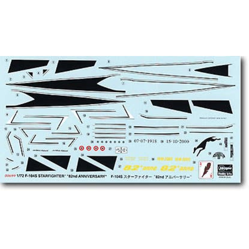 1/72 F-104S Starfighter 82nd Anniv
