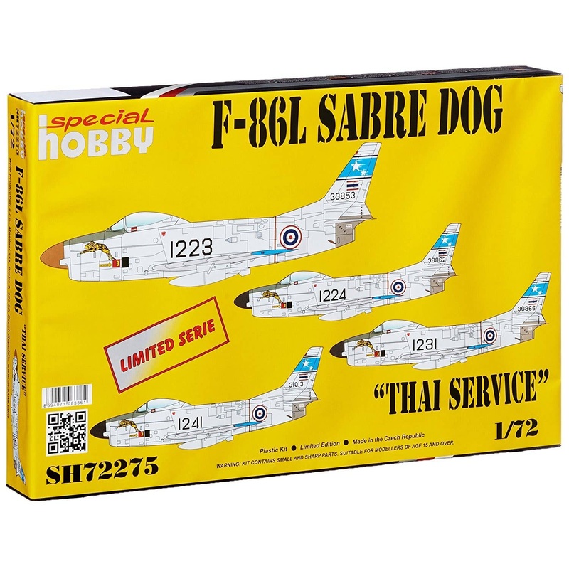 1/72 F-86L "Sabre Dog" "Thailand Service"
