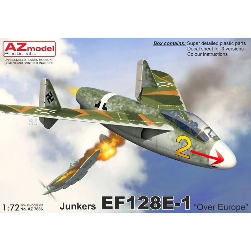 1/72 Junkers EF128E-1 Over Europe