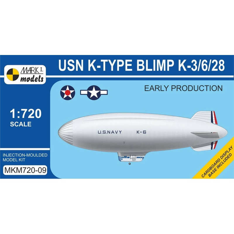 1/720 USN K-Type Blimp K-3/6/28 Early Production