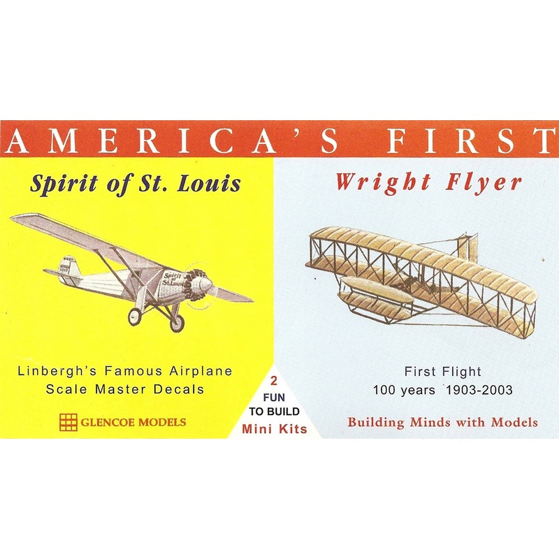 America's First 1/110 Spirit of St. Louis & 1/105 Wright Flyer
