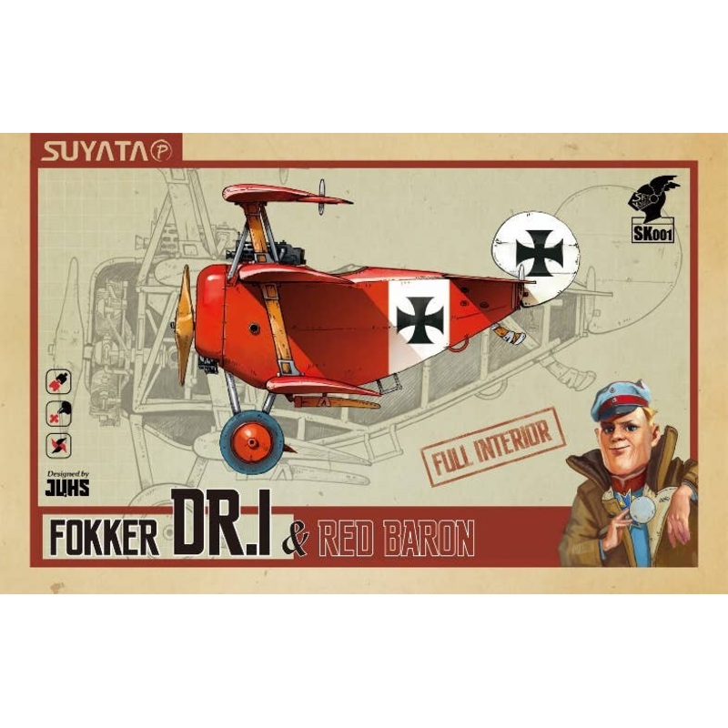 Fokker DR.I & Red Baron Full Interior