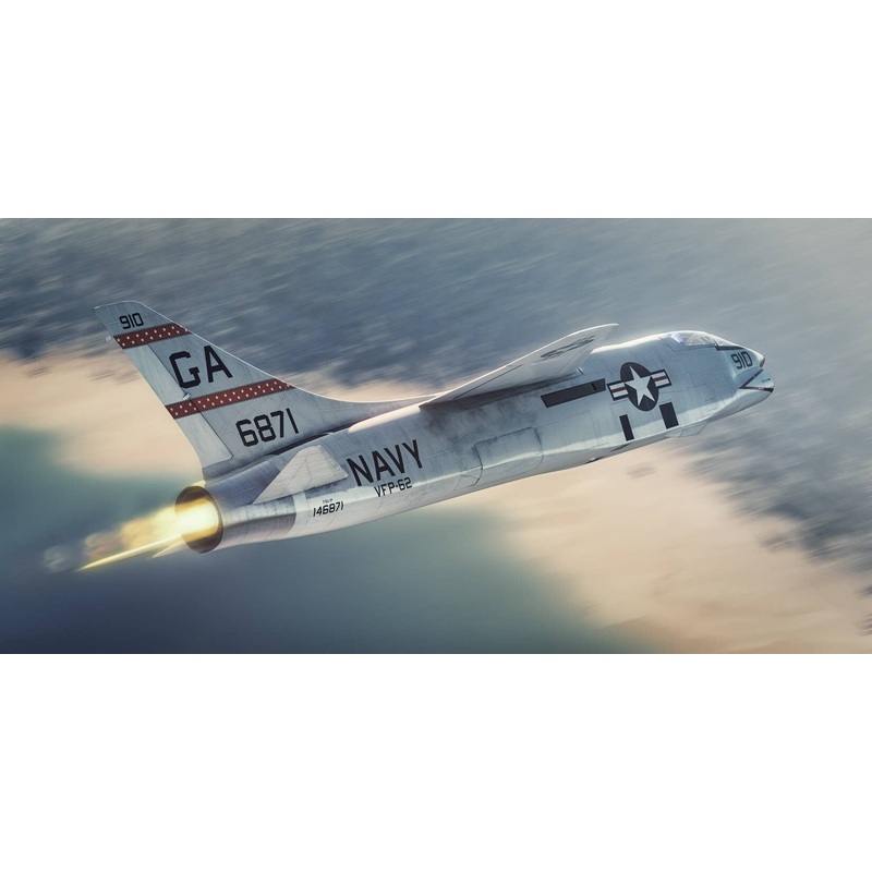 1/72 F8U-1P/RF-8A Photo-Recon Crusader over Cuba