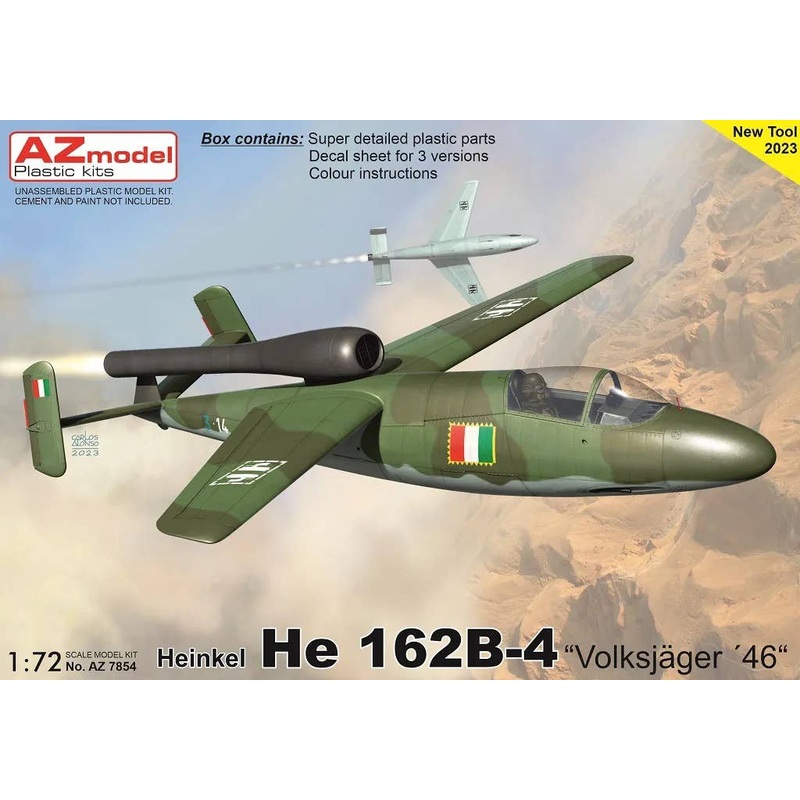 1/72 Heinkel He 162B-4 Volksjager 46