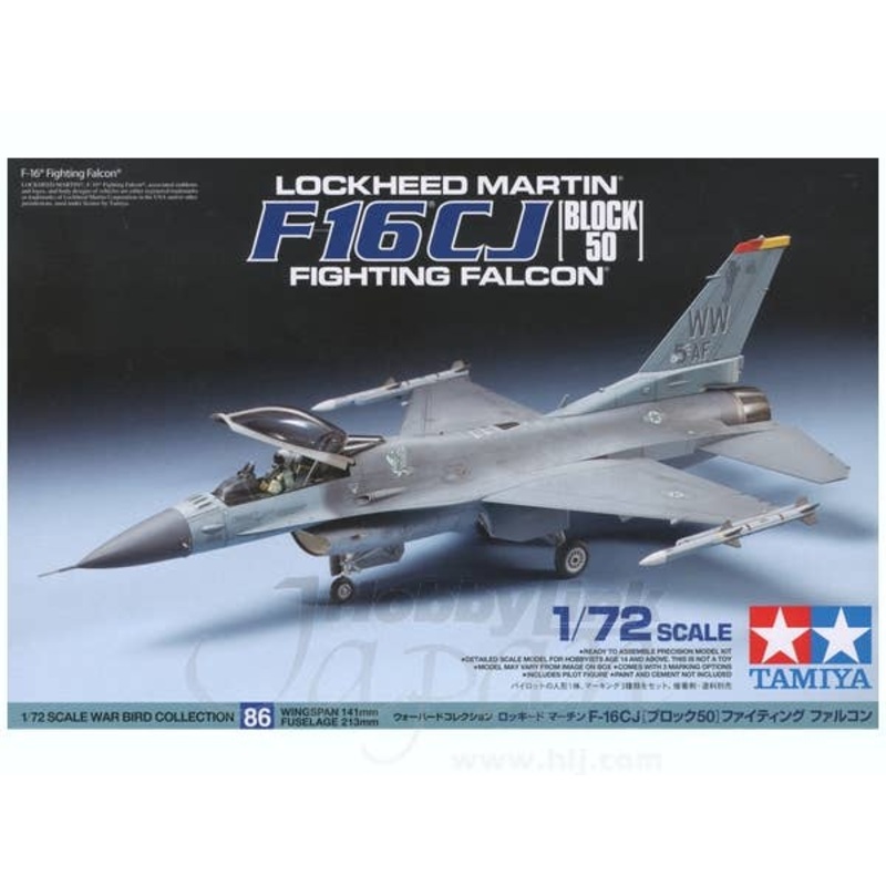 1/72 Lockheed Martin F-16CJ (Block 50) Fighting Falcon