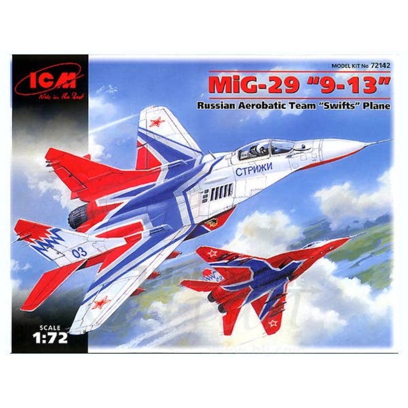 1/72 MiG-29 "9-13" Russian Aerobatic Team "Swifts"