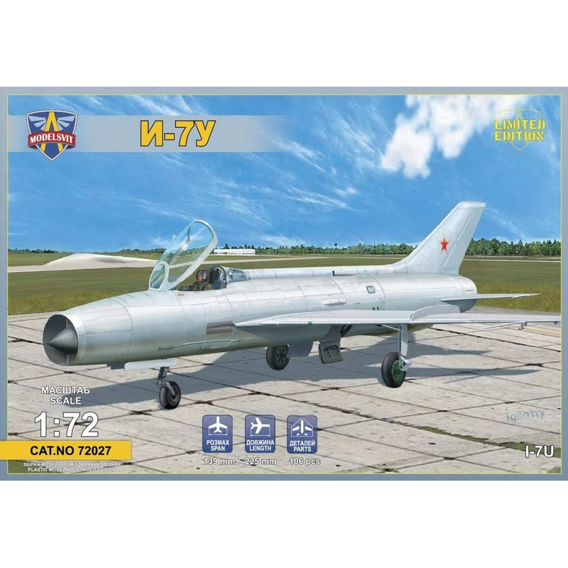 1/72 MiG I-7U Supersonic Prototype Interceptor